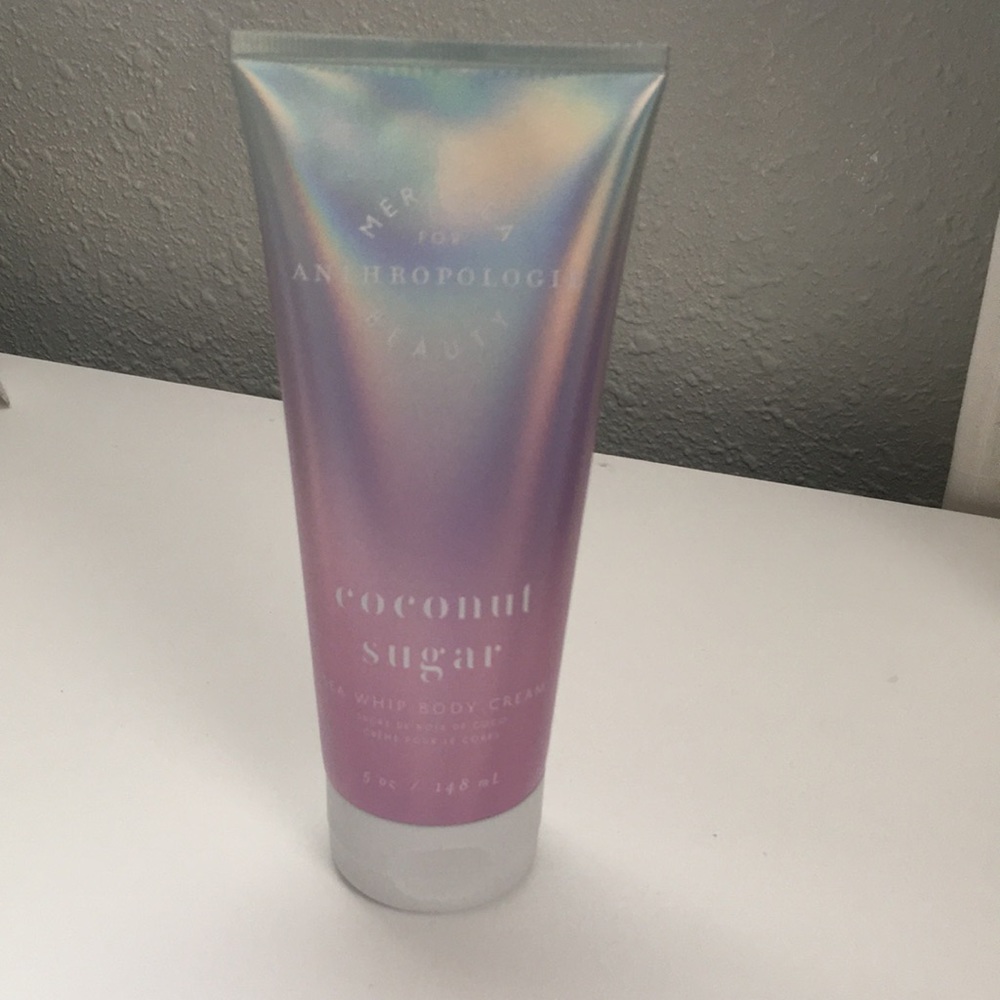 Anthropologie Coconut Sugar Sea Whip Body Cream